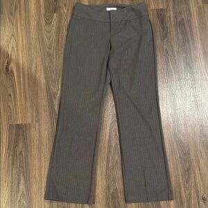 Elle Gray Sparkle Pants with Professional Elegance